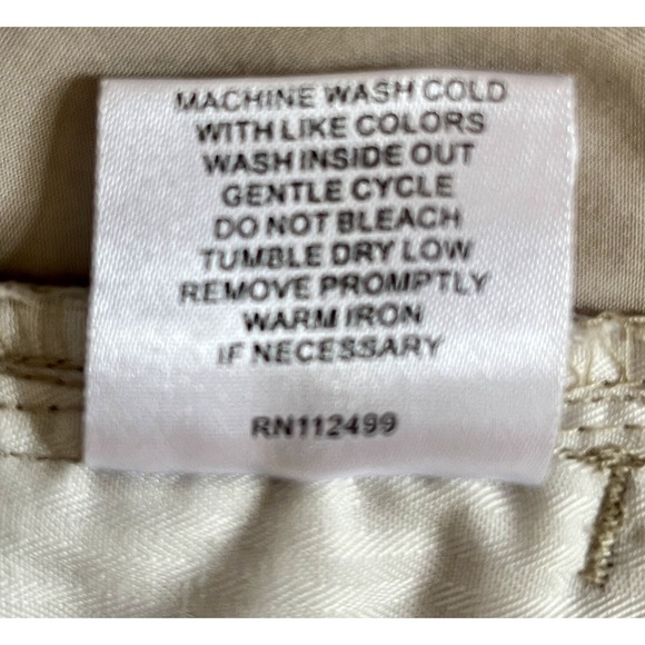 Tailorbyrd Pants Mens 36x30 Tan Cotton Blend Casual Preppy Golf Resort Chinos - Picture 8 of 8